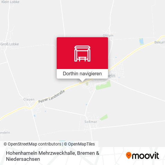 Hohenhameln Mehrzweckhalle Karte