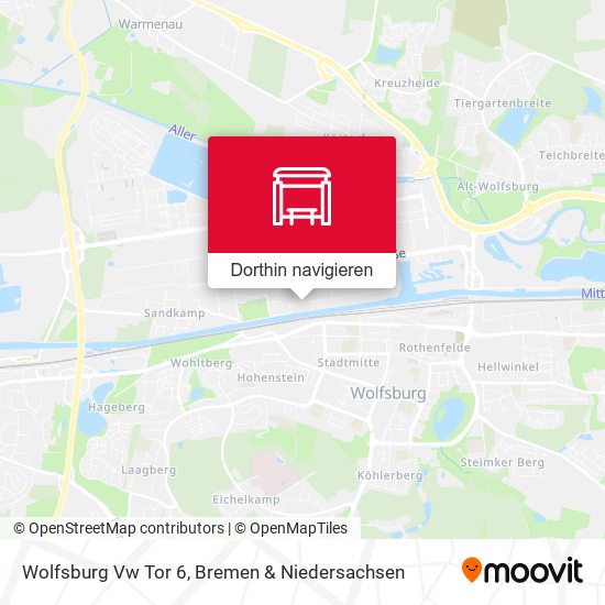 Wolfsburg Vw Tor 6 Karte
