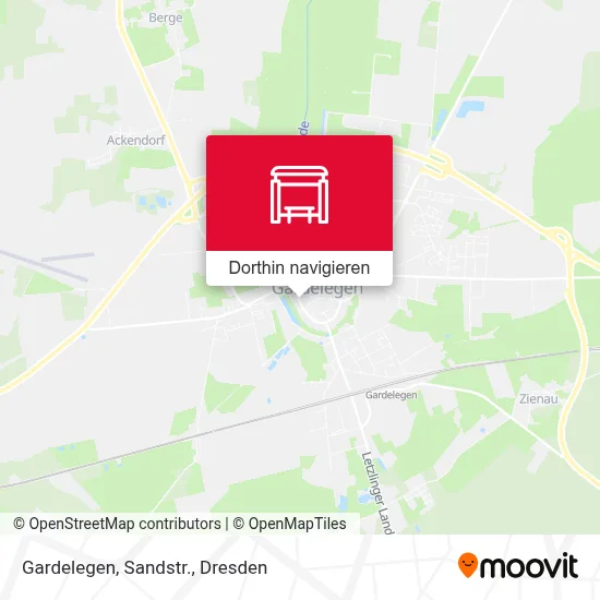 Gardelegen, Sandstr. Karte