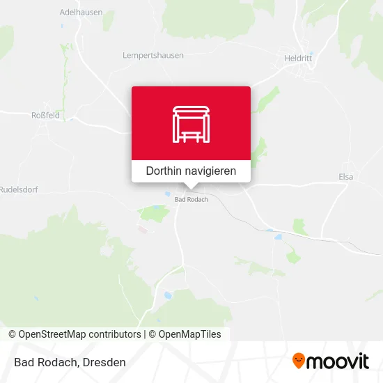 Bad Rodach Karte