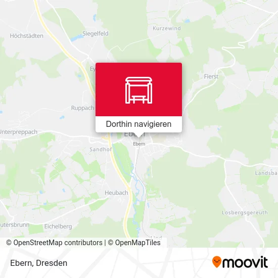 Ebern Karte
