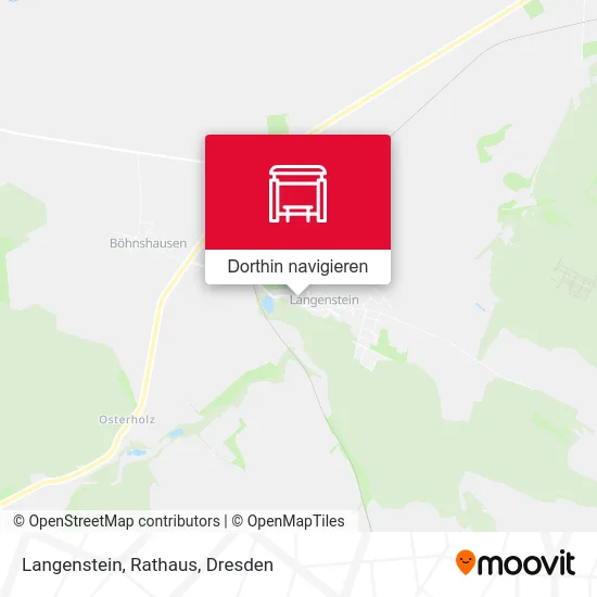 Langenstein, Rathaus Karte