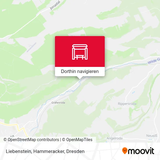 Liebenstein, Hammeracker Karte