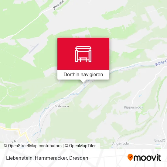 Liebenstein, Hammeracker Karte