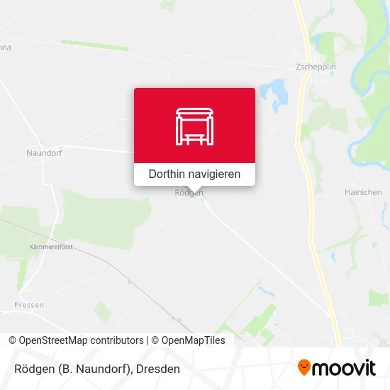 Rödgen (B. Naundorf) Karte