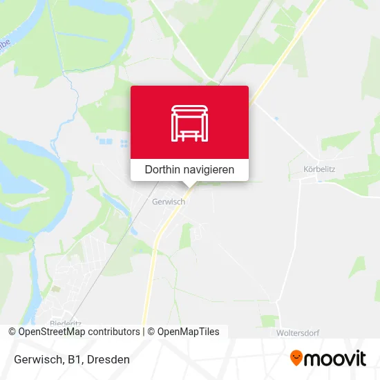Gerwisch, B1 Karte
