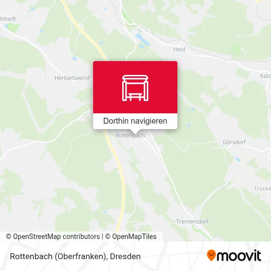 Rottenbach (Oberfranken) Karte