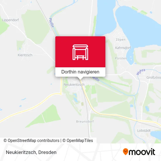 Neukieritzsch Karte