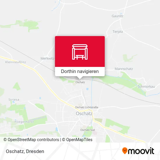 Oschatz Karte