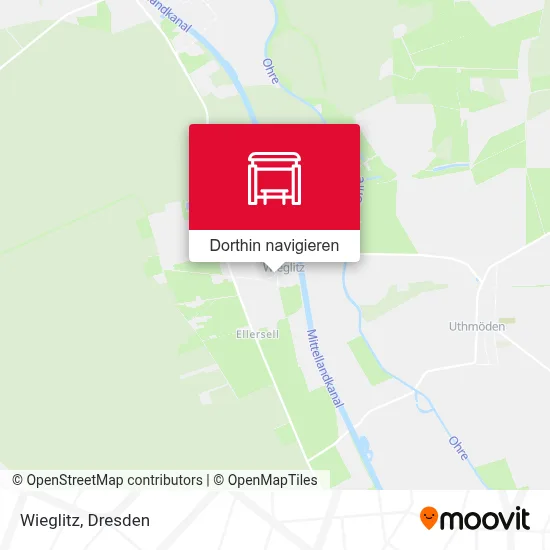Wieglitz Karte