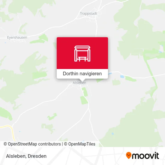Alsleben Karte