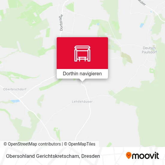 Obersohland Gerichtskretscham Karte