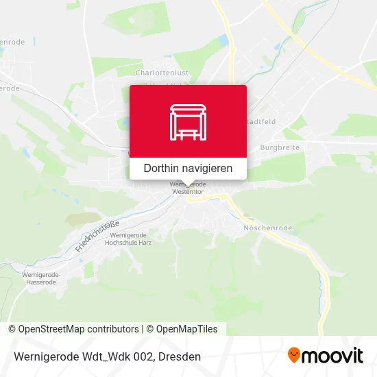 Wernigerode Wdt_Wdk 002 Karte