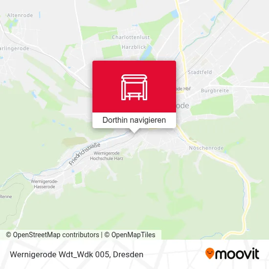 Wernigerode Wdt_Wdk 005 Karte
