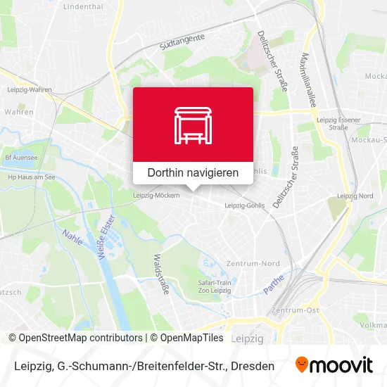 Leipzig, G.-Schumann- / Breitenfelder-Str. Karte