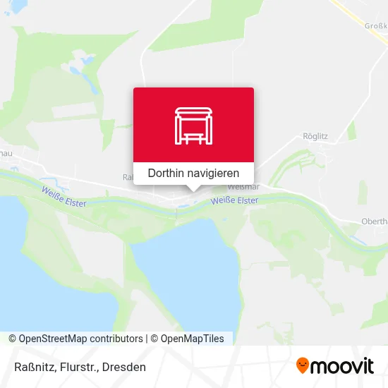 Raßnitz, Flurstr. Karte