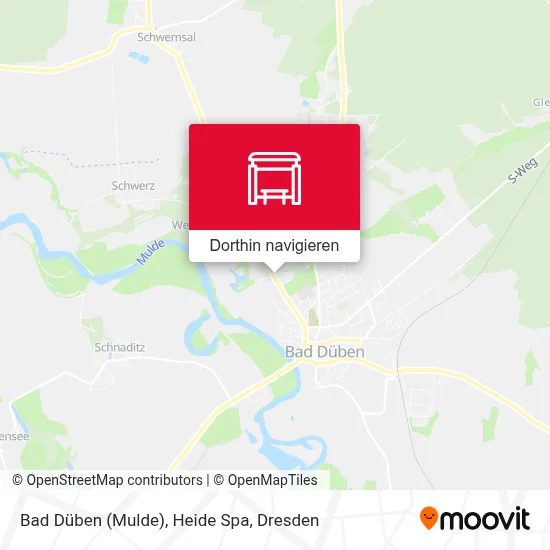 Bad Düben (Mulde), Heide Spa Karte
