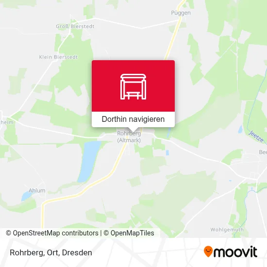 Rohrberg, Ort Karte