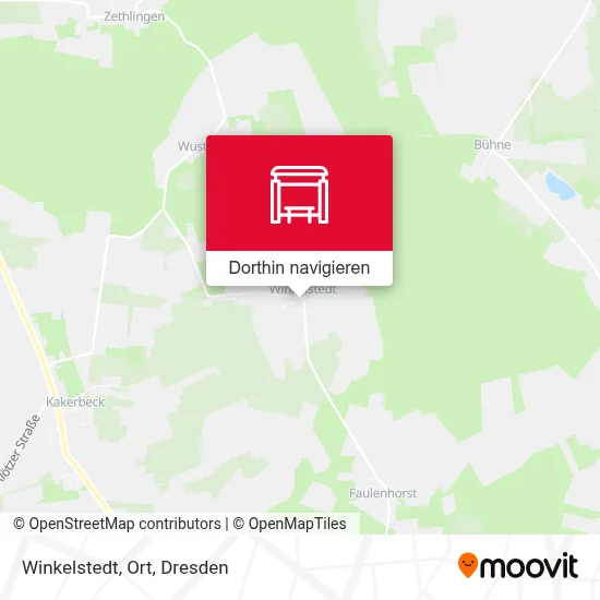 Winkelstedt, Ort Karte