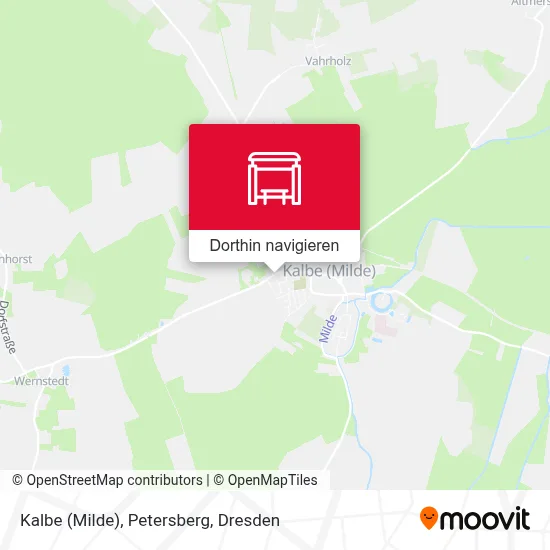 Kalbe (Milde), Petersberg Karte