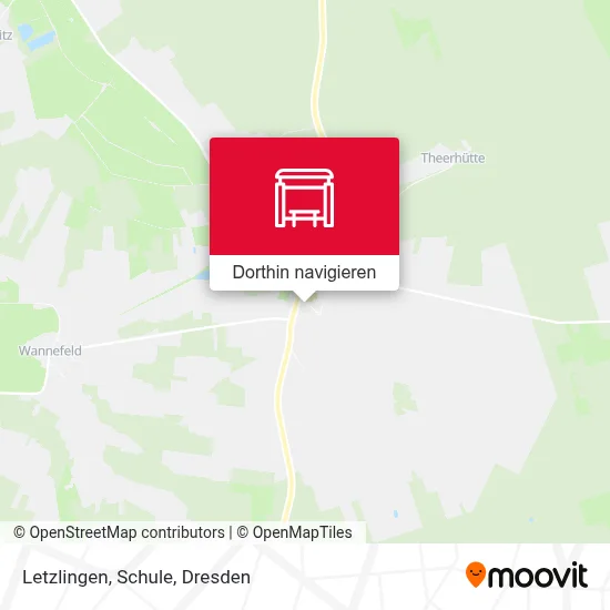 Letzlingen, Schule Karte