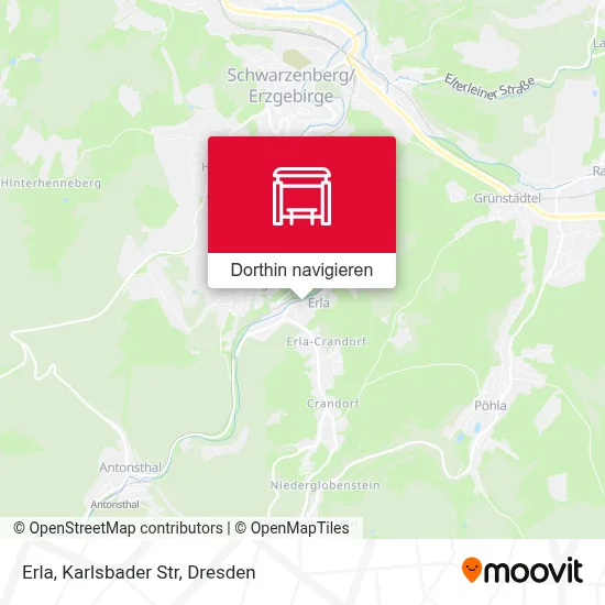 Erla, Karlsbader Str Karte