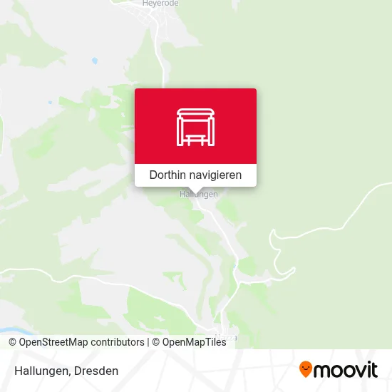 Hallungen Karte