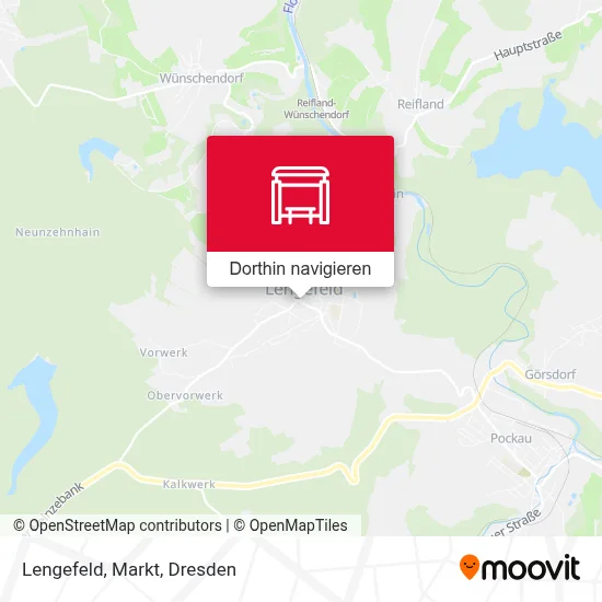 Lengefeld, Markt Karte