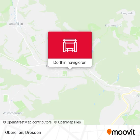Oberellen Karte
