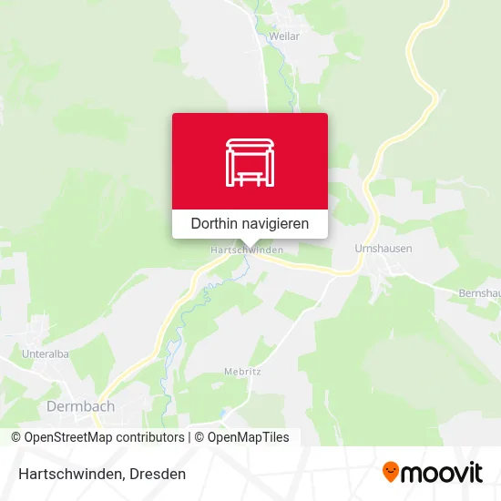 Hartschwinden Karte