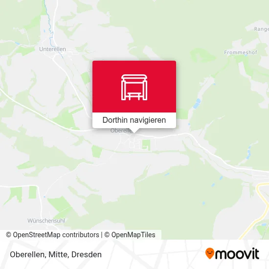 Oberellen, Mitte Karte