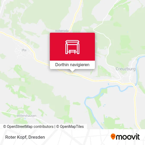 Roter Kopf Karte