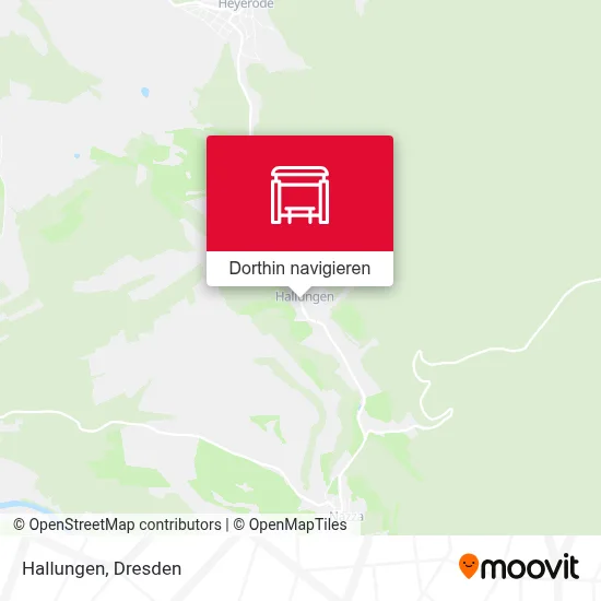 Hallungen Karte