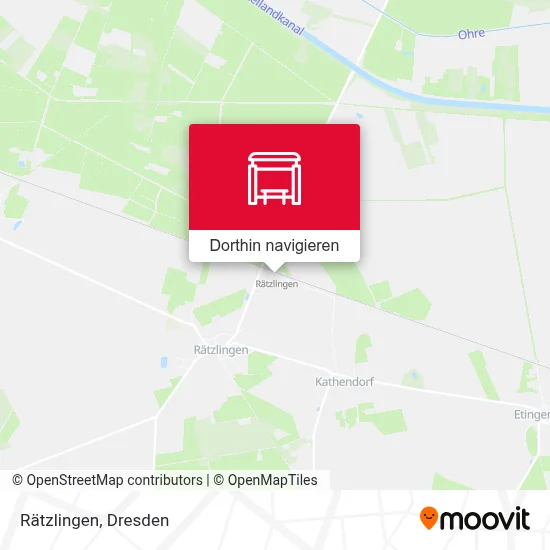 Rätzlingen Karte