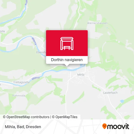 Mihla, Bad Karte
