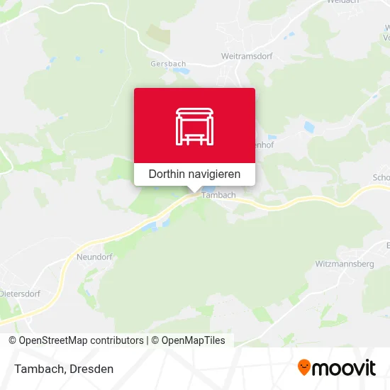 Tambach Karte