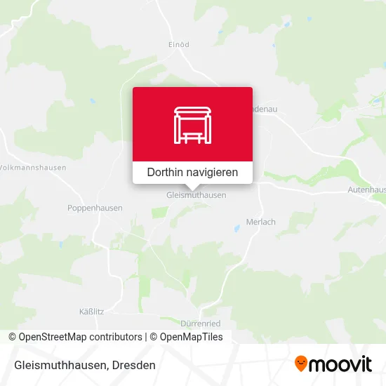 Gleismuthhausen Karte