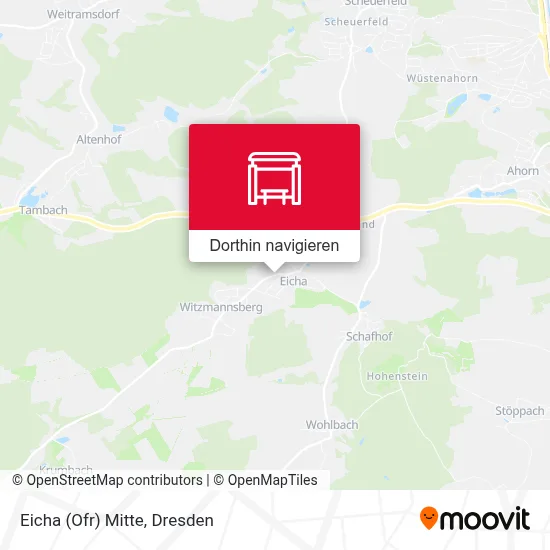 Eicha (Ofr) Mitte Karte