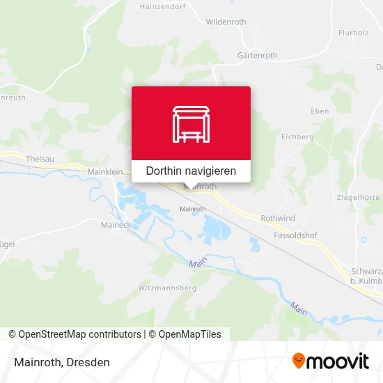 Mainroth Karte