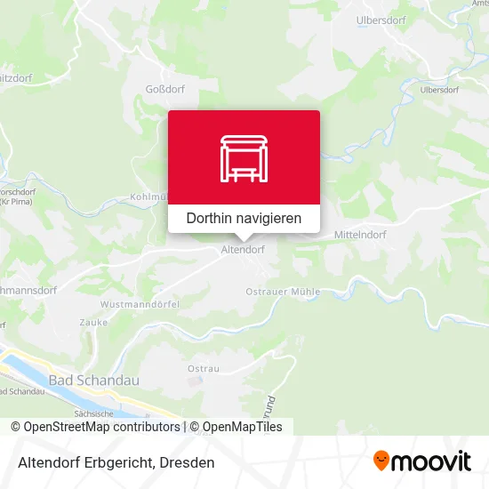 Altendorf Erbgericht Karte