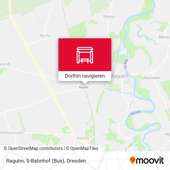 Raguhn, S-Bahnhof (Bus) Karte