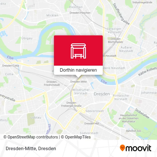 Dresden-Mitte Karte
