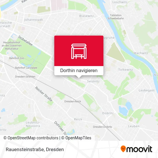 Rauensteinstraße Karte