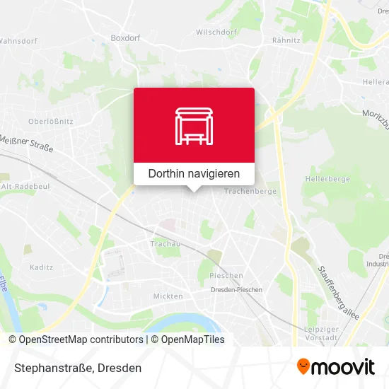 Stephanstraße Karte