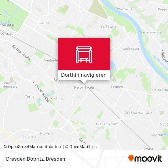 Dresden-Dobritz Karte