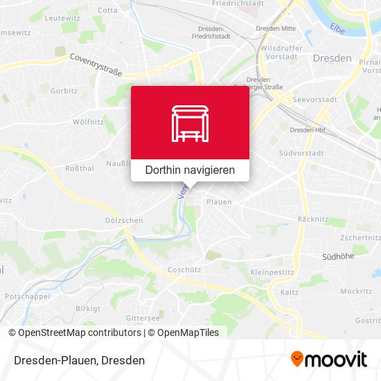 Dresden-Plauen Karte
