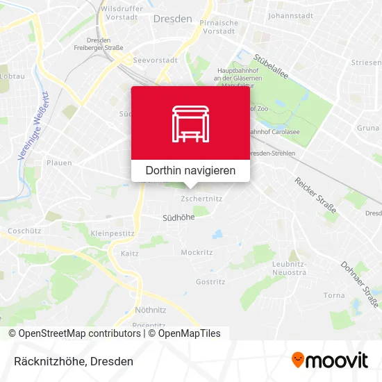 Räcknitzhöhe Karte