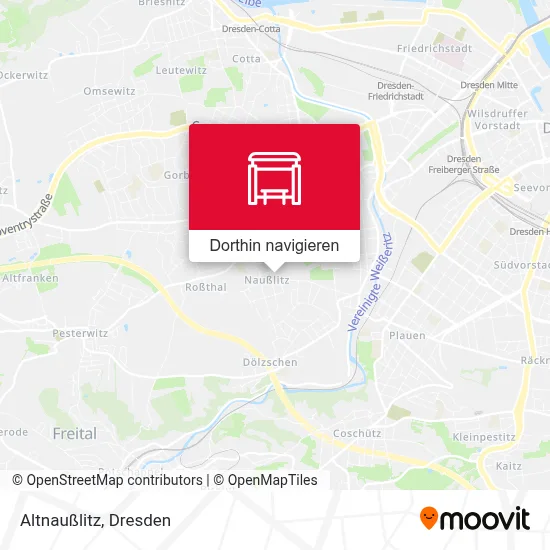 Altnaußlitz Karte