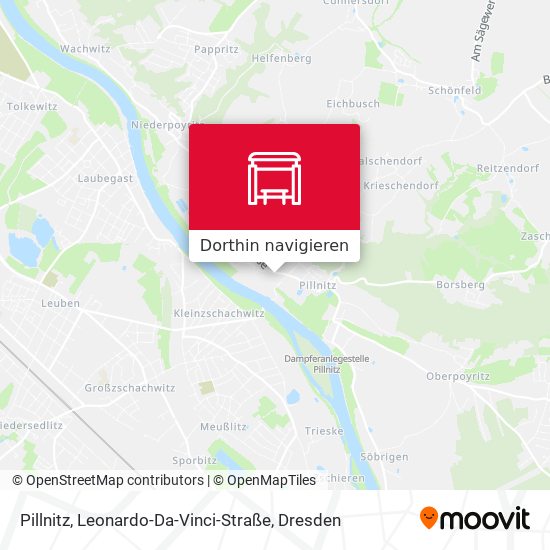 Pillnitz, Leonardo-Da-Vinci-Straße Karte