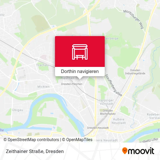 Zeithainer Straße Karte